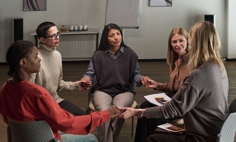 A sponsor provides companionship based on lived experience