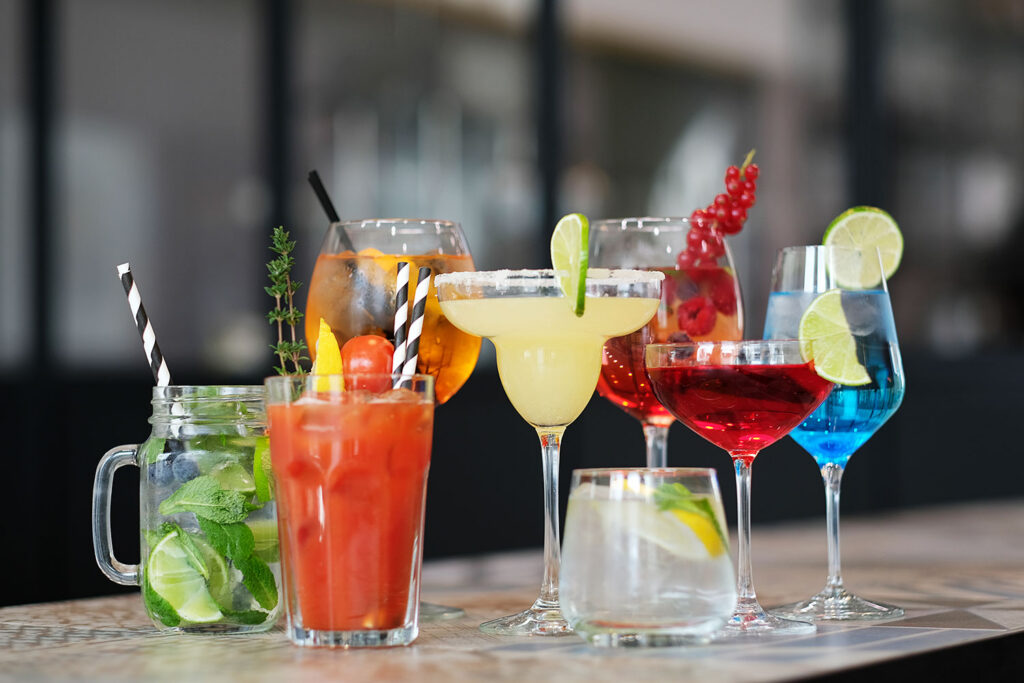Premium mocktail selections and alcohol-free bar experiences