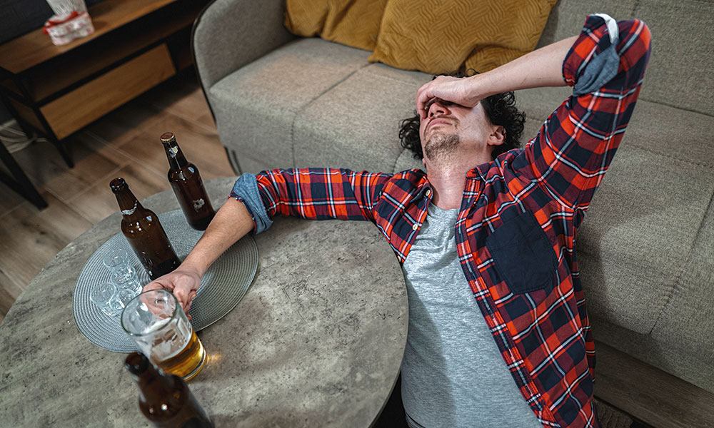  Alcohol can produce significant physical dependence.